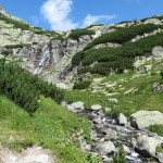 Pohled na Vodopád Skok
